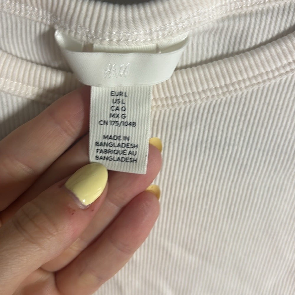 H&M Ribbed Tank Top - Picture 2 of 4